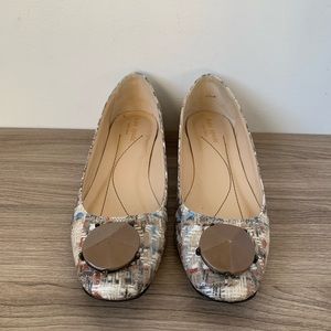 Kate Spade flats tweed Sz 6 ❤️